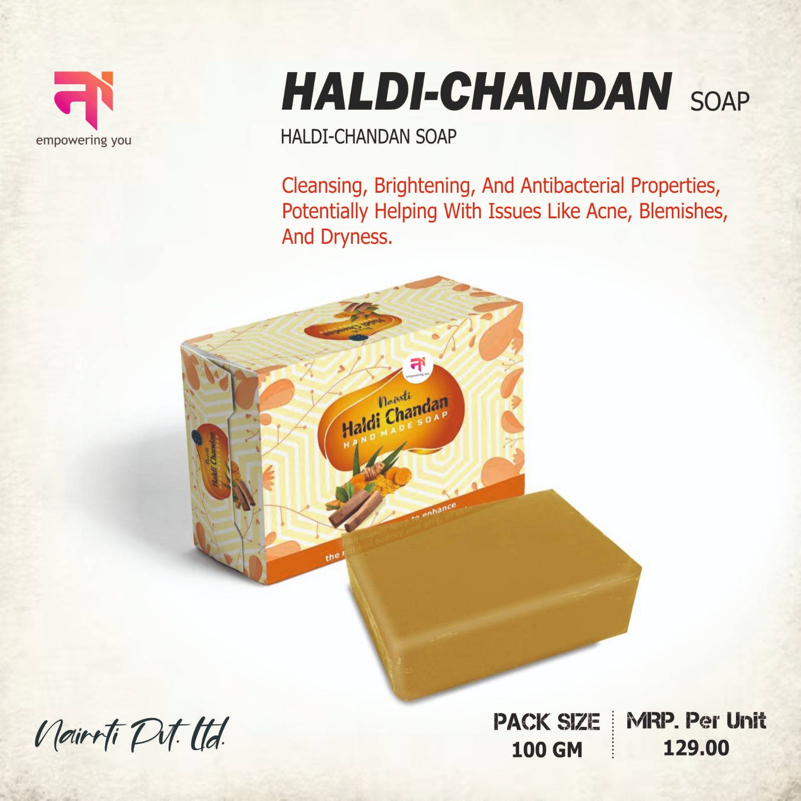 NAIRRTI  HALDI -CHANDAN